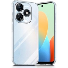 Sylar Tecno Spark Go 2024 Kılıf Lüx Şeffaf Silikon