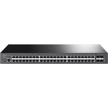 Tp-Lınk Omada TL-SG3452X 48 Port GIGABIT+4X10GIGABIT Sfp+ Uplınk Yönetilebilir L2+ Rackmount Swıtch