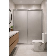 Viera Concept Mika Duşakabin Eloksal Profil Teknesiz 1+1 Ön Cephe