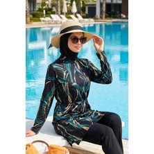 Ritagarcia Kadın Geniş Siperli Hasır Şapka Fiyonk Detaylı Tüllü Plaj Şapkası