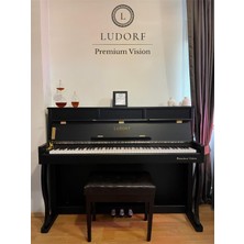 Ludorf Siyah Premium Vision Piyano Yüksek Konsol 88 Tuşlu Çekiç Aksiyon Dijital Konsol Piyano