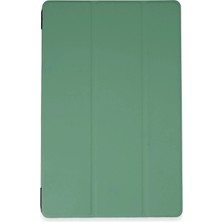 Sylar iPad Pro 13 (2024) Kılıf Tablet Smart Kılıf - Koyu Yeşil