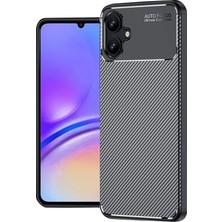 Sylar Samsung Galaxy A06 Kılıf Auto Focus Karbon Kapak - Siyah