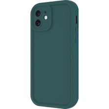 Sylar iPhone 11 Kılıf Viera Silikon - Koyu Yeşil