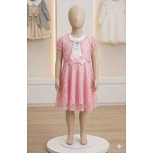 Dodi Petto Tül Detaylı Kız Çocuk Elbisesi (7-9 Yaş)