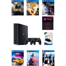 Sony Playstation 4 Pro 1 Tb Yenilenmiş + 2 Ps4 Kol + 1 Yıllık Ea Play Aboneliği + 2'li Kol Şarj Standı