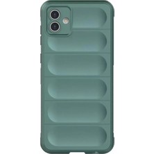 Sylar Samsung Galaxy A06 Kılıf Optimum Silikon - Koyu Yeşil