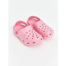 LC Waikiki Lcw Steps Pembe Kız Çocuk Plaj Sandaleti %100 Eva Malzemeden Tasarlanmış