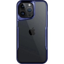 Sylar iPhone 16 Pro Max Kılıf Boyi Silikon Kapak - Lacivert