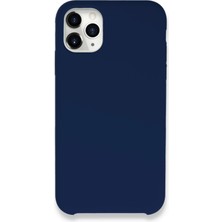 Sylar iPhone 11 Pro Kılıf Lansman Legant Silikon - Lacivert