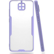 Sylar Redmi Note 9 Kılıf Platin Silikon - Lila