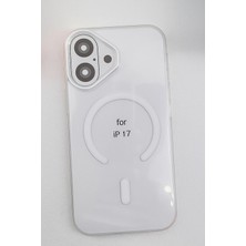 Sylar iPhone 17 Pc Blank Magsafe Kapak - Şeffaf