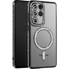 Buğz Joko Samsung Galaxy S26 Ultra Joke Simli Magneticsafe Kılıf - Siyah