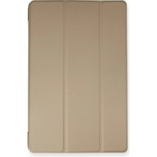 Sylar Samsung Galaxy X200 Tab A8 10.5 Kılıf Tablet Smart Kılıf - Gold