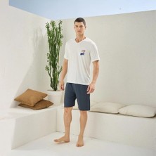 Kly 2009 Erkek  O.yaka Şortlu Takım-Su Yeşili