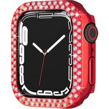 Sylar Watch 44MM Taşlı Kasa - Kırmızı