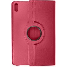 Sylar Huawei Matepad Air 11.5 Kılıf 360 Tablet Deri Kılıf - Pembe