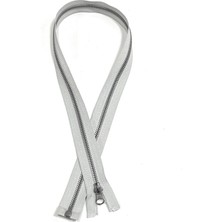Kaban Mont Fermuarı / 70 cm / Gri Renk Füme Dişli