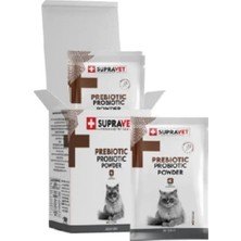 Supravet Kedi Probiyotik ve Prebiyotik Takviyesi - Sindirim Sistemi Destekleyici Toz 100 gr