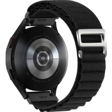 Sylar Watch 20MM KR410 Kumaş Kordon - Siyah