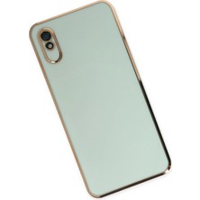 Sylar Redmi 9A Kılıf Volet Silikon - Açık Yeşil