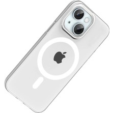 Sylar iPhone 14 Pc Blank Magsafe Kapak - Şeffaf