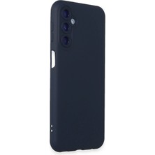 Sylar Samsung Galaxy M34 5g Kılıf Nano Içi Kadife Silikon - Lacivert