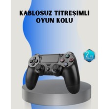 Buğz Ps4 Uyumlu Kablosuz Oyun Kolu – Gerçekçi Titreşimli Geri Bildirim