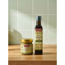 SaltYaşam Sade Kabak Çekirdeği Ezmesi 200GR + Soğuk Sıkım Kabak Çekirdeği Yağı 250ML