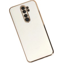 Sylar Redmi Note 8 Pro Kılıf Volet Silikon - Beyaz
