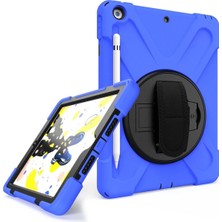 Sylar iPad 5 Air 9.7 Kılıf Amazing Tablet Kapak - Mavi