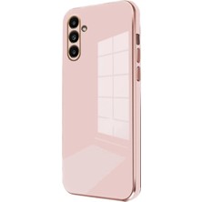 Sylar Samsung Galaxy A55 5g Kılıf Volet Silikon - Pembe