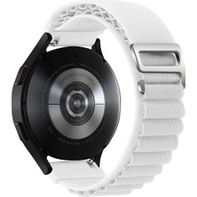 Sylar Watch 22MM KR410 Kumaş Kordon - Beyaz