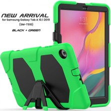 Sylar Samsung Galaxy T510 Tab A 10.1 Kılıf Griffin Tablet Kapak - Yeşil