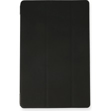 Sylar Samsung Galaxy T970 Tab S7 Plus 12.4 Kılıf Tablet Smart Kılıf - Siyah