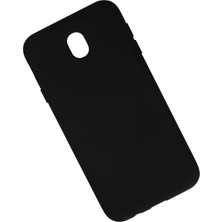 Sylar Samsung Galaxy J7 Pro / J730 Kılıf Nano Içi Kadife Silikon - Siyah