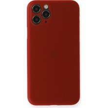 Sylar iPhone 11 Pro Kılıf Pp Ultra Ince Kapak - Kırmızı
