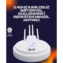 Buğz Yüksek Hızlı Parazit Önleyici Wifi Repeater Router