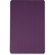 Sylar Samsung Galaxy T970 Tab S7 Plus 12.4 Kılıf Tablet Smart Kılıf - Mor