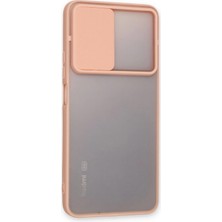 Sylar Redmi Note 11T Kılıf Palm Buzlu Kamera Sürgülü Silikon - Pembe