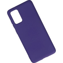 Sylar Samsung Galaxy S20 Plus Kılıf Nano Içi Kadife Silikon - Mor
