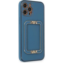 Sylar iPhone 12 Pro Max Kılıf Coco Elit Kapak - Mavi