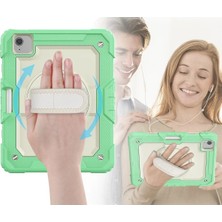Sylar iPad Pro 11 (2020) Kılıf Strap New Tablet Kapak - Yeşil