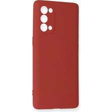 Sylar Reno 5 Pro Kılıf Nano Içi Kadife Silikon - Kiremit