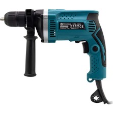Prohummer PH250 Profesyonel Elektrikli 13MM Darbeli Matkap (Mavi)