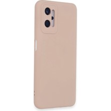 Sylar Realme 9i 4g Kılıf Nano Içi Kadife Silikon - Pudra