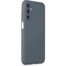 Sylar Samsung Galaxy M14 5g Kılıf Nano Içi Kadife Silikon - Gri