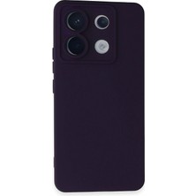 Sylar Redmi Note 13 Pro 5g Kılıf Nano Içi Kadife Silikon - Mor