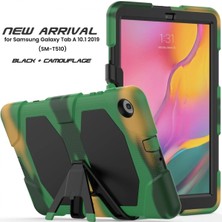 Sylar Samsung Galaxy T510 Tab A 10.1 Kılıf Griffin Tablet Kapak - Kamuflaj