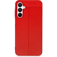 Sylar Samsung Galaxy A35 5g Kılıf Auto Focus Kapak - Kırmızı